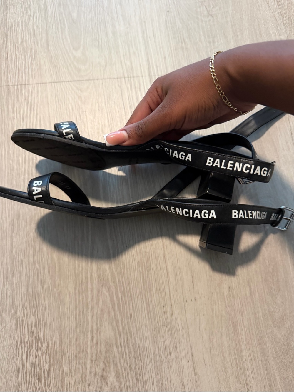 Balenciaga women’s heel sandals EU 37/ US 6-6.5 #luxury #heels #balenciaga - Picture 3 of 6